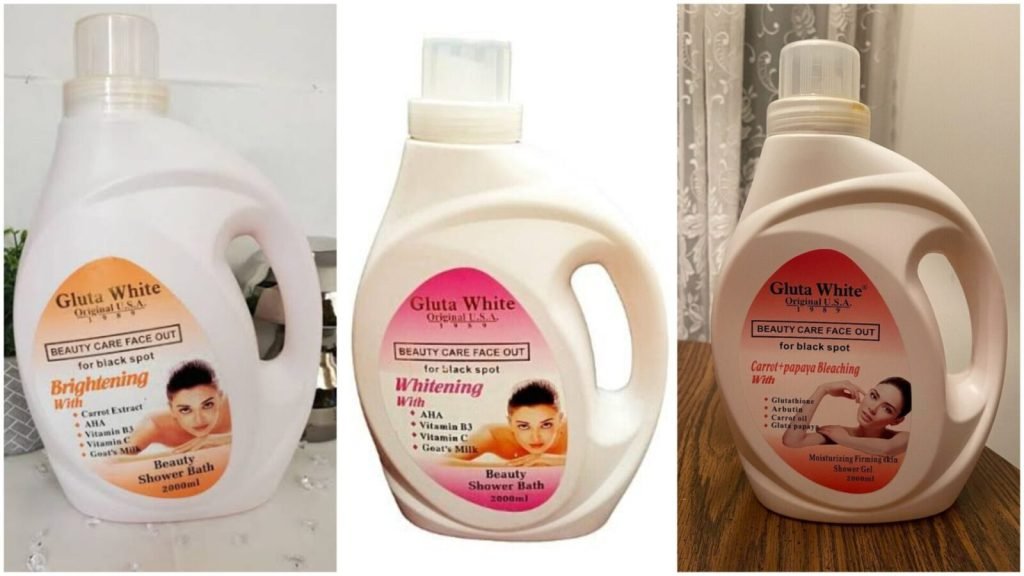 Gluta White Shower Gel for subtle brightening